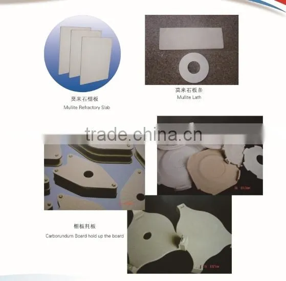 Carborundum refractory kiln shelf