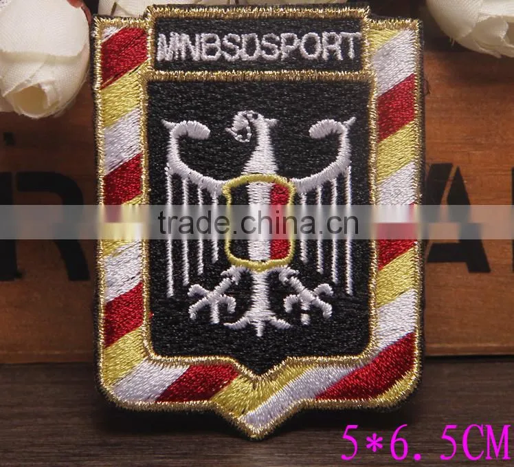 2016 High Quality Custom Stickers Embroidery Patches,Label patch for jeans decoration