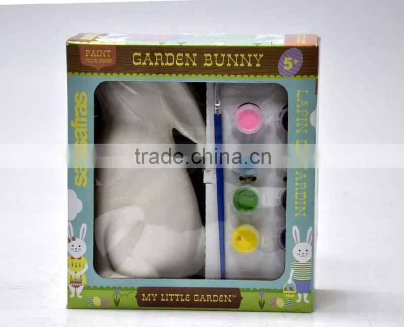 FENCY TOYS CHILDREN DIY PAINT CERAMIC RABBIT