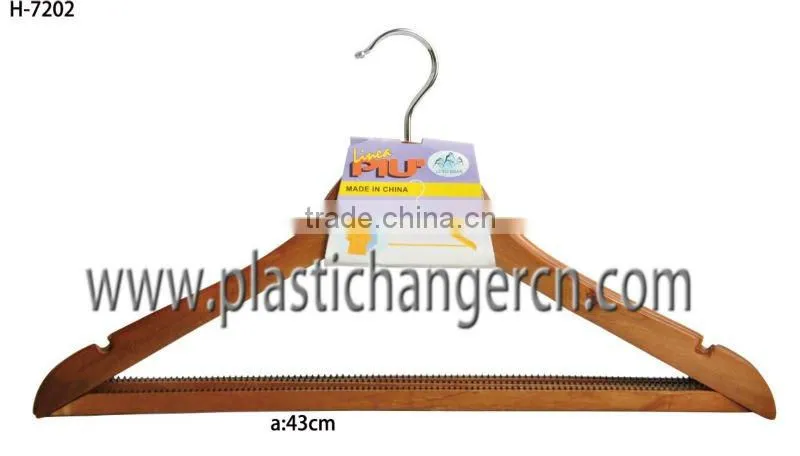 high quality wooden coat hanger, quality clothes hanger