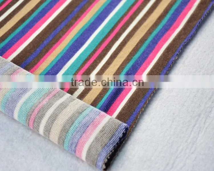 Jiufan Textile Hot Design Yarn Dyed Fabric Knitted Dress Supplier Polyester Spandex Fabric