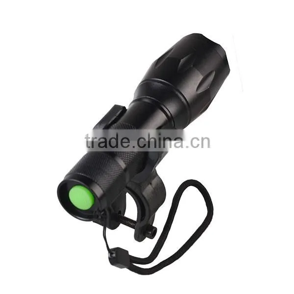 1000 Lumen Zoomable Power T6 LED Bike Flashlight