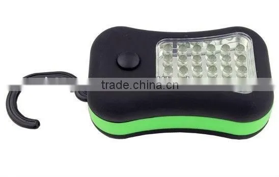 24+4 led magnetic hanging pockets work light with torch