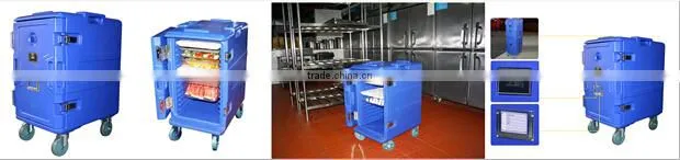 PE plastic cooler cabinet, insulated cabinet by rotomolding for cold transport