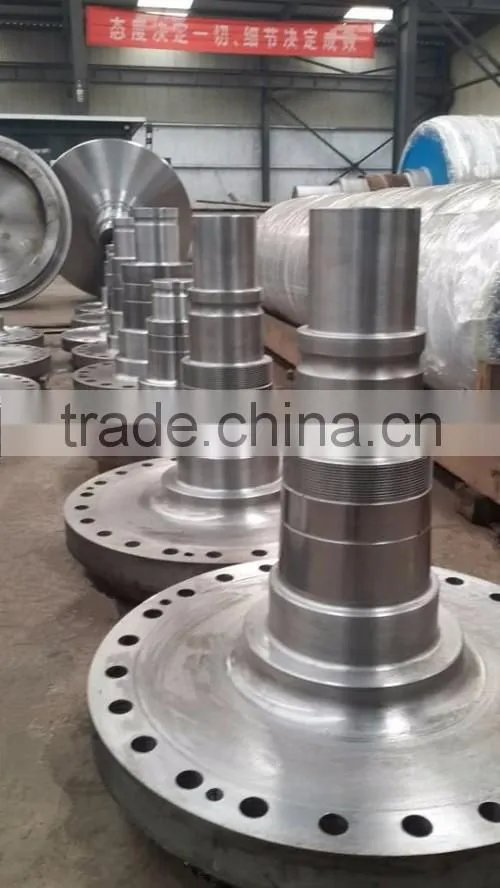Cast iron shaft head with large diameter