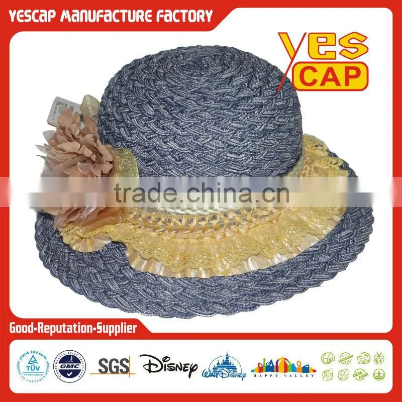 fashion straw hats for women/ladies straw hats