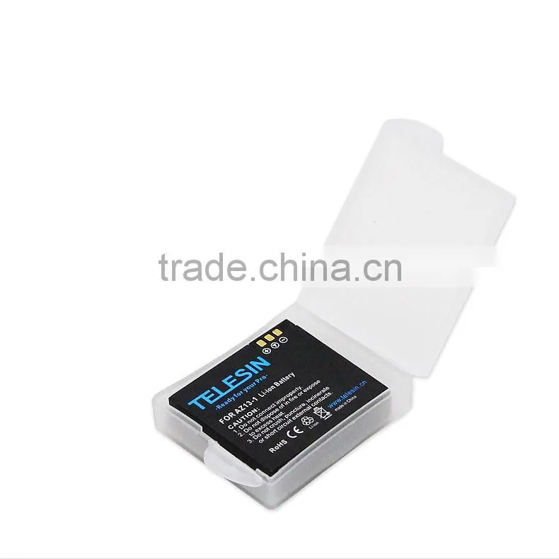Rechargeable lithium battery pack for Xiaoyi Yi camera with 1010mAh power capacity