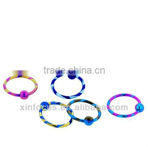 2013 Newest design circular barbells bcr piercing BCR