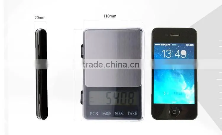 LCD Display Stainless Steel Jewelry Scale