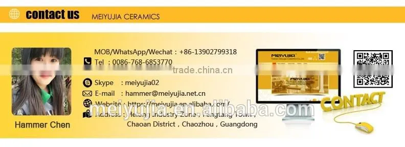 Foshan Meiyujia Ceramic G-007 one piece wash basin with pedestal