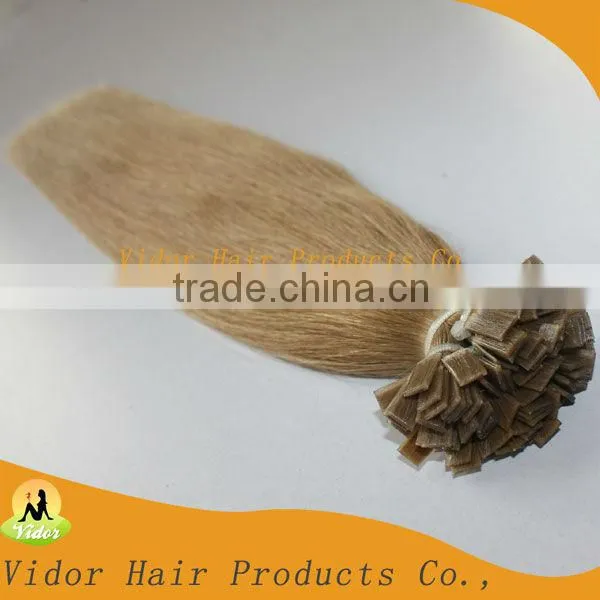 2013 Beauty Remy Human Hair Wholesale 20inch 1g/strand OEM,ODM Flat Keratin Tip Hair Extensions