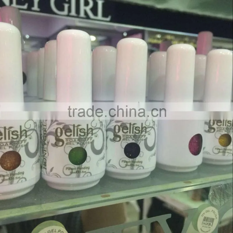 Popular 15ml UV Gel Nail Polish Soak Off UV Color Gel, Professional Nail UV Gel