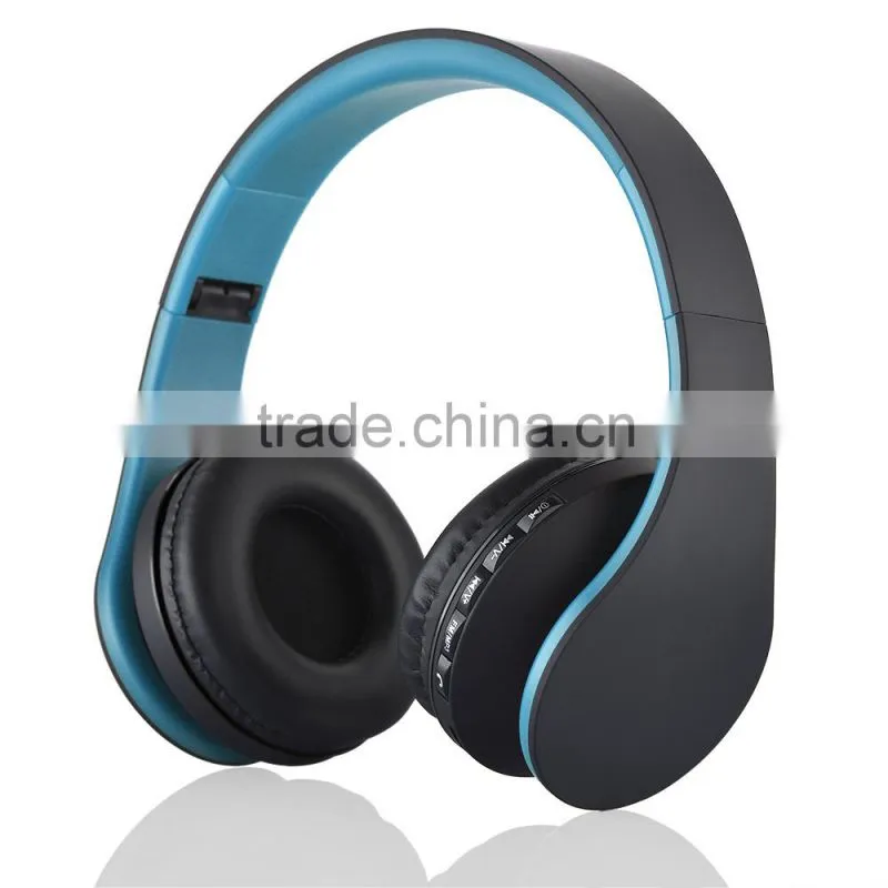 Hot selling wholesale bluetooth headset bluetooth micro card player with FM