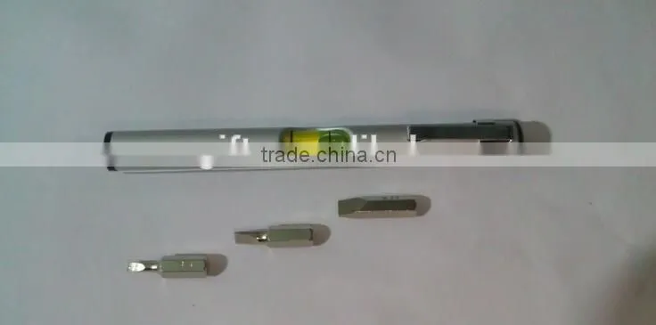 Hot selling pocket screwdriver with level, Screwdriver Pocket with level and Clip