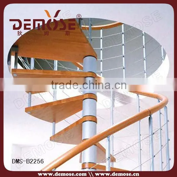 ornamental staircase steel wood stair handrail designs