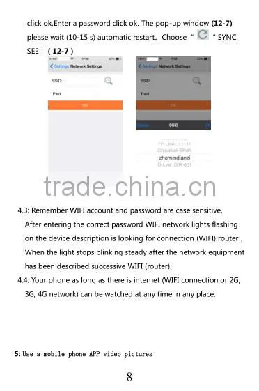 HD 720P H.264 Wide Angle Lens WIFI Alarm Clock ,Motion Detection SPY WIFI Alarm Clock Camera
