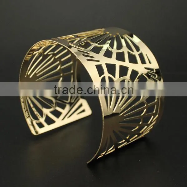 custom plain metal cuff bracelet, blank cuff bracelets wholesale