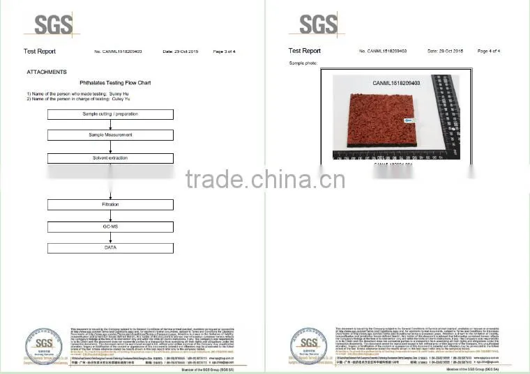 Worldwide selling rubber jogging tracks for athletic events