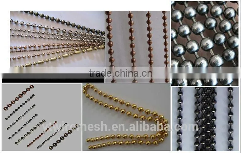 Fashionable Chinese transparent beaded shower curtains