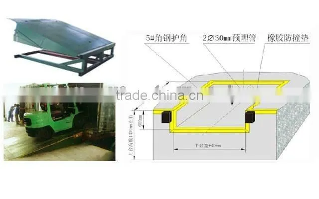 Fixed dump hydraulic cargo lift
