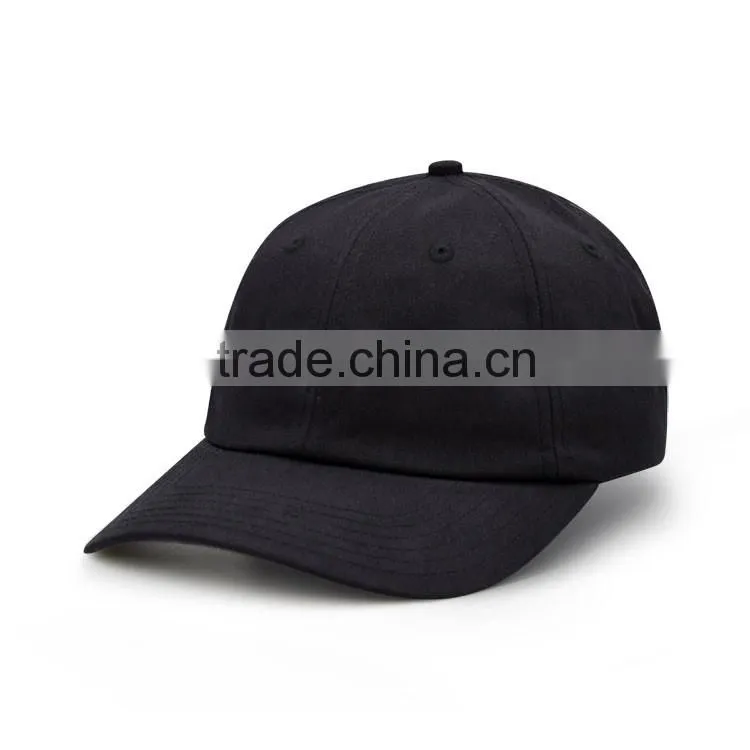 Wholesale Cheap Fashion Custom 6 Panel Unstructred Crown Baseball Cap Hat