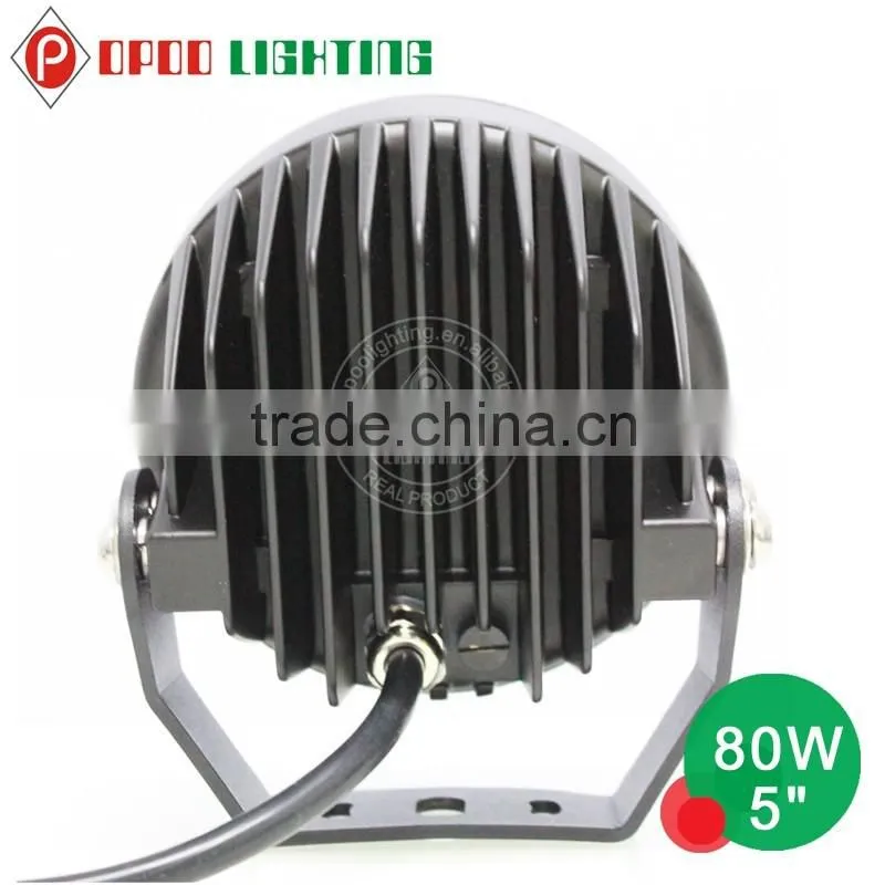 China supplier 5 inch tractor 80w led work light