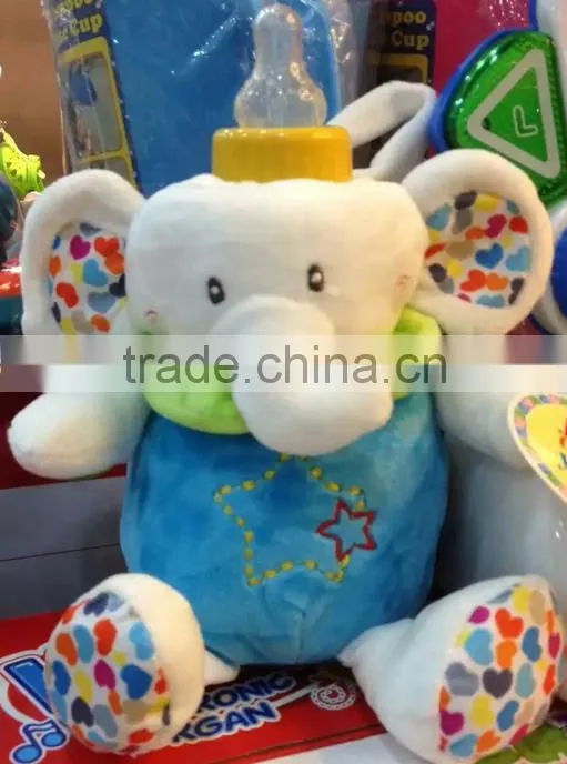 Plush elephant Baby Bottle /Custom SIZE animal Bottle Warmer