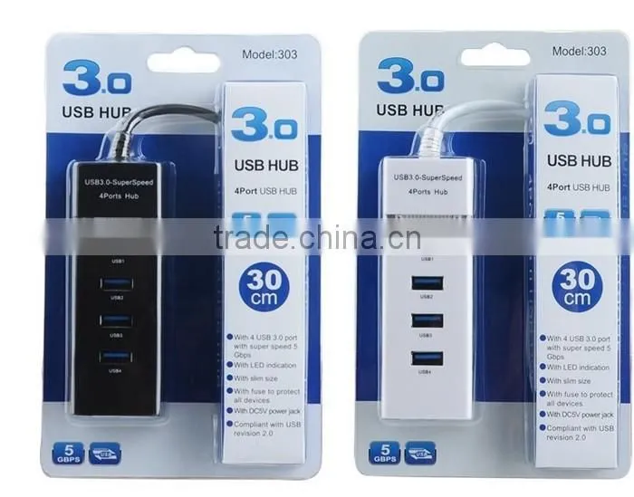 Factory Price 4 Port USB 3.0 HUB Super Speed