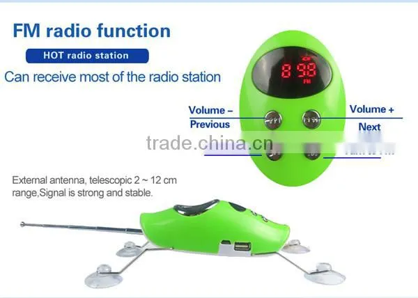 China 11 years supply!! factory animal bluetooth grasshopper professional speaker wireless speaker