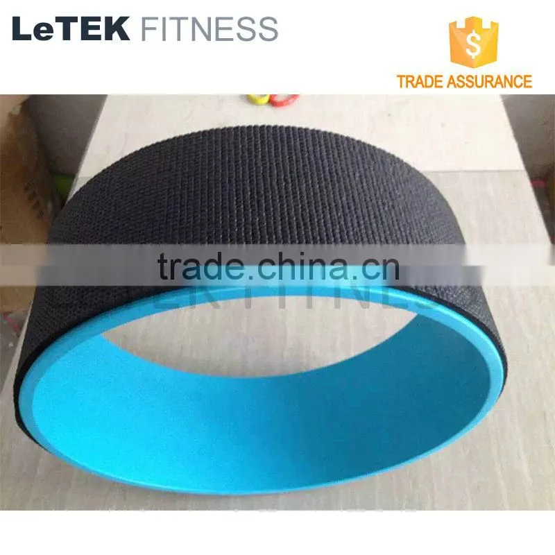 2015 Colorful factory supply PVC Yoga Wheel