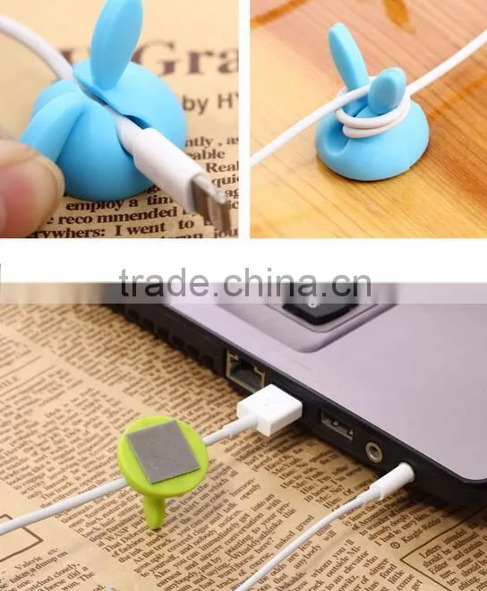 Lovely Silicone cable wire organizer/Bobbin winder/cable holder