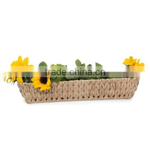 Natural water hyacinth storage basket