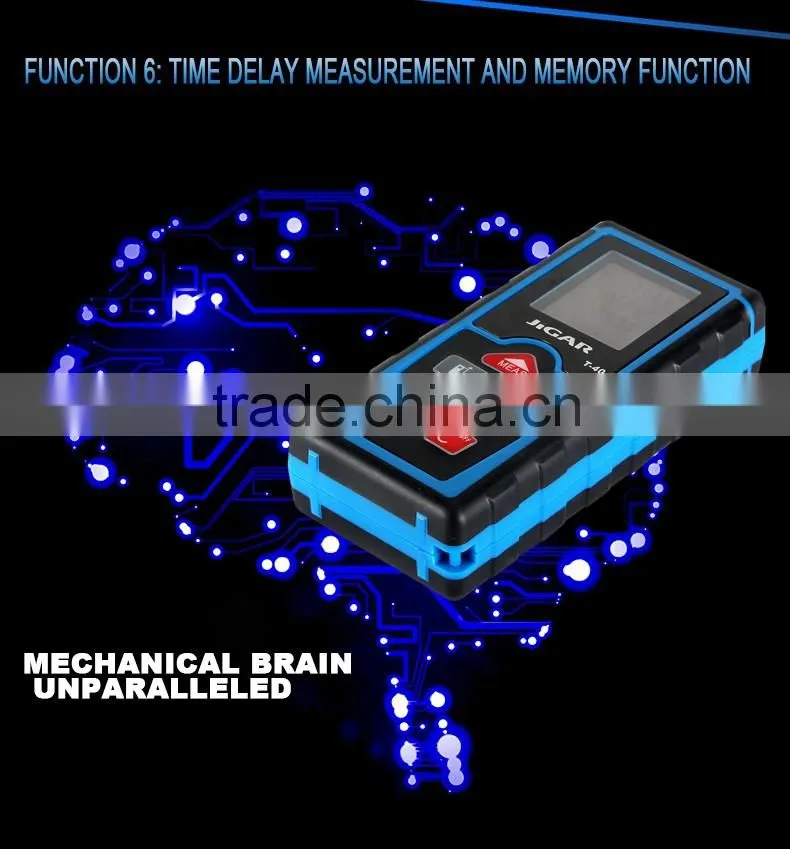 Laser Distance Meter with intelligent voice broadcast