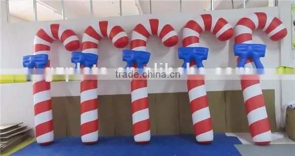 Christmas inflatable candy,giant inflatable sweet candy,decoration candy model