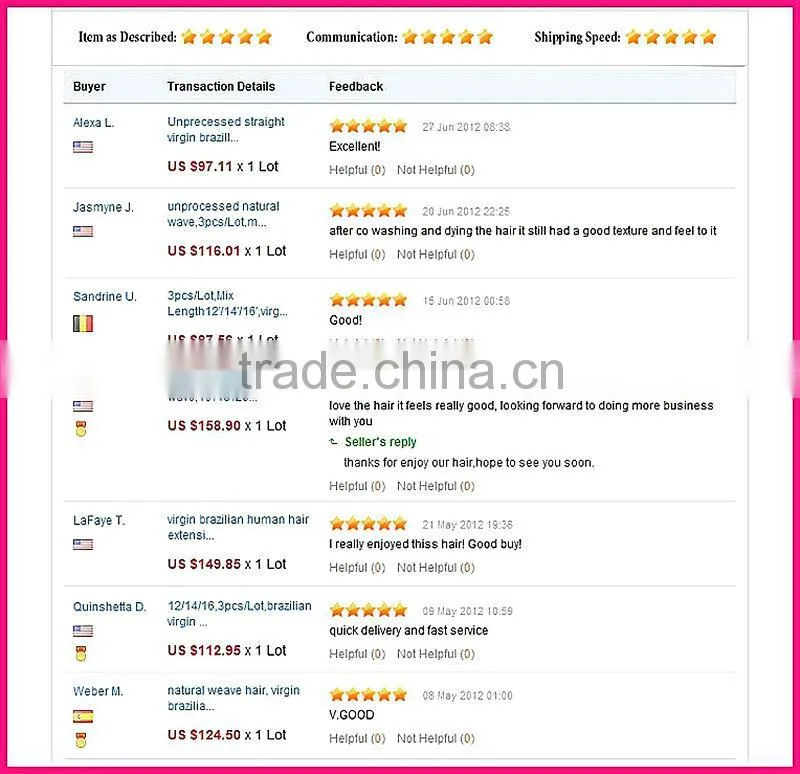 virgin natural color unprocessed brazilian lace frontal closure 13*4