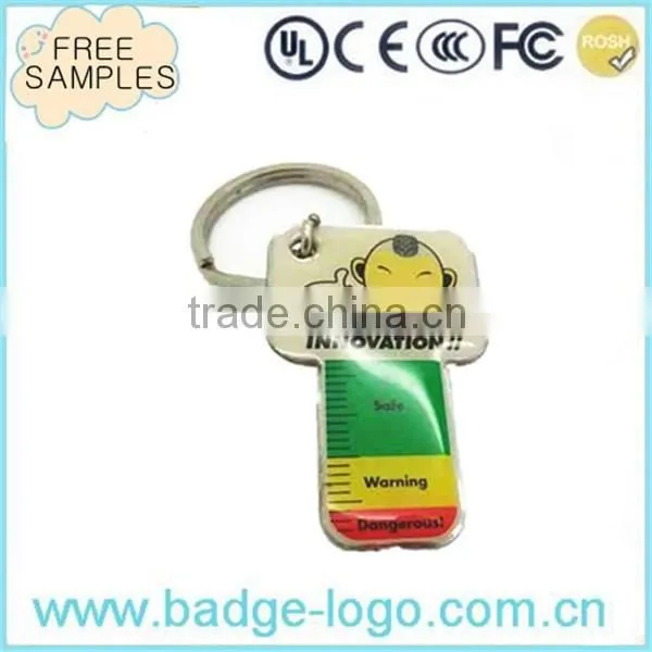Zinc Alloy Painted Custom Keychain /Metal Keychain