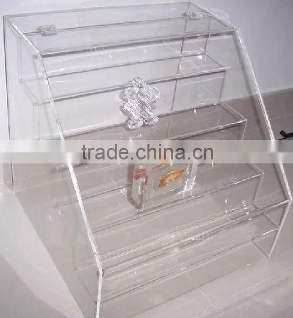 Best quality useful 5 tier acrylic stairway riser