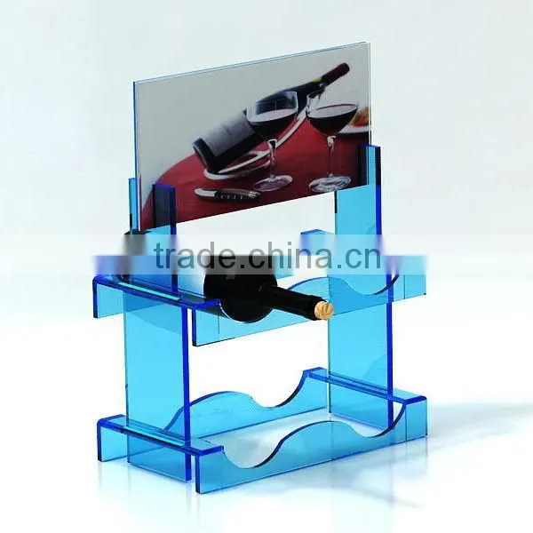 Top level professional acrylic liquor bottle display stands