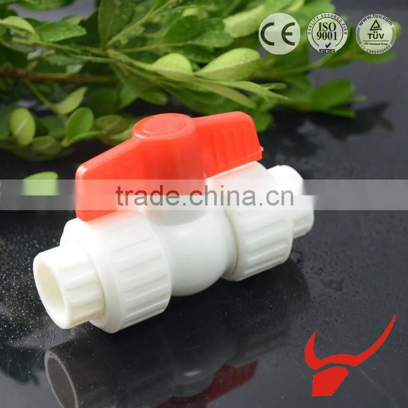 durable plastic valve water control valve in China factory with high pressure high quatiiy hot and wild pervent 20-90mm