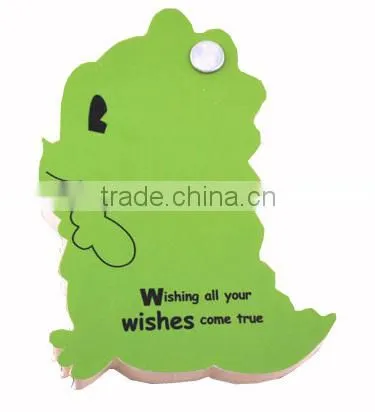 2015 new design creative sticky notes memo pad for wholesale