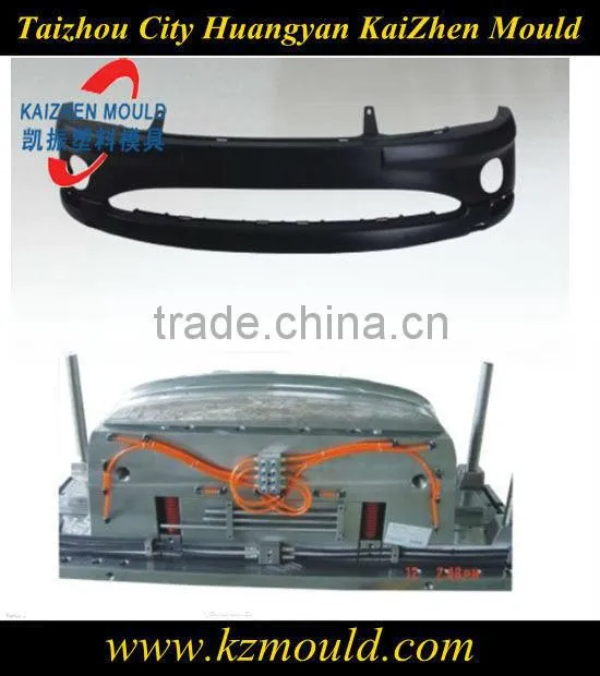 High impact injection plastic auto bumper mould