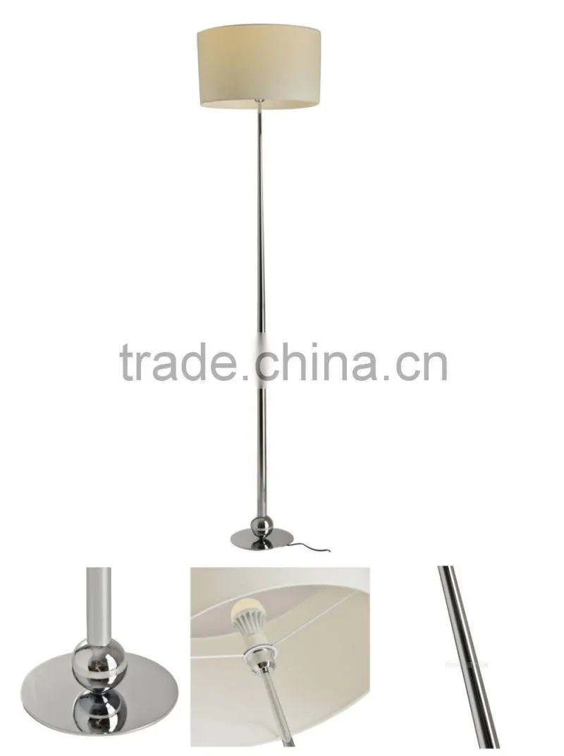 Modern indoor light metal base standing lamp for hotel,Metal base standing lamp for hotel,Standing lamp for hotel F1030