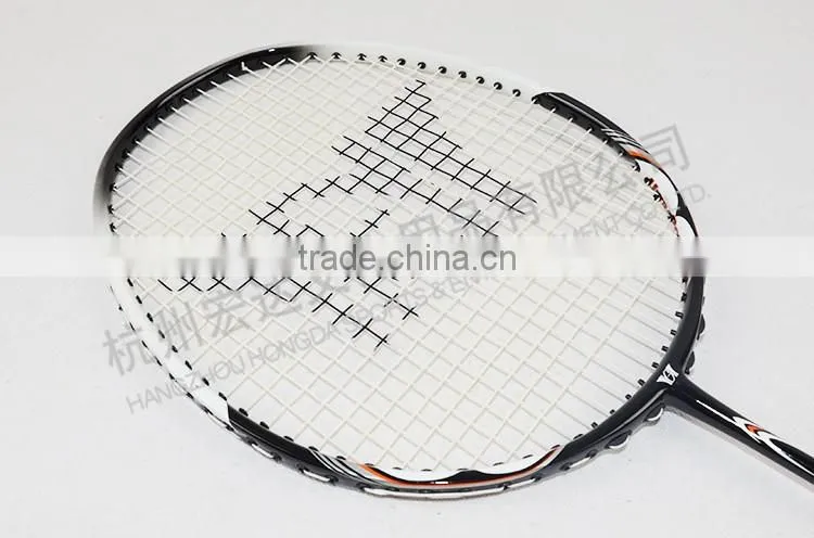 GX-9046 BLACK High performance aluminium&carbon fiber badminton racket with badminton bag/create your top brand badminton racket