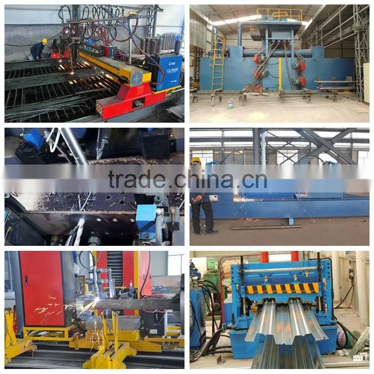 China low cost prefabricated steel structure building