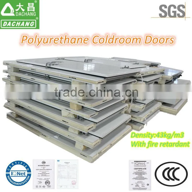 polyurethane insulation cold storage room door