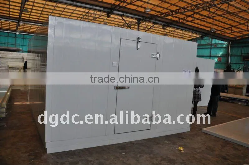 PU Insulated cold rooms and freezer rooms with cam lock system