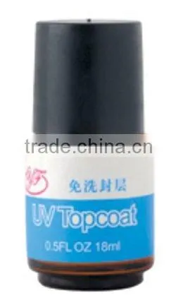 good quality Nail polish nail art UV topcoat in china