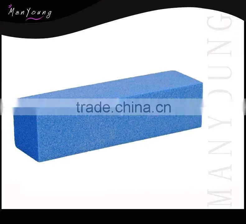 Wholesale cheap natural white nail buffer block