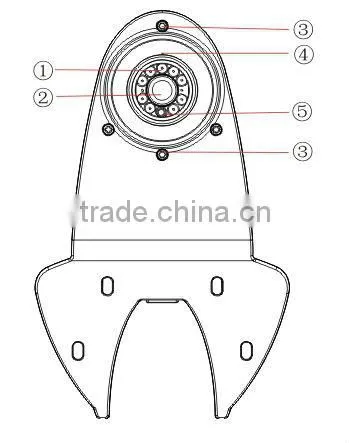 9inch Truck Parking Rear View System