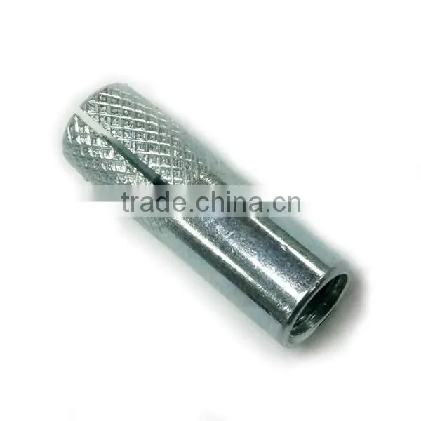 China Made YZP Bright Concrete Drop In Anchor Carbon Steel